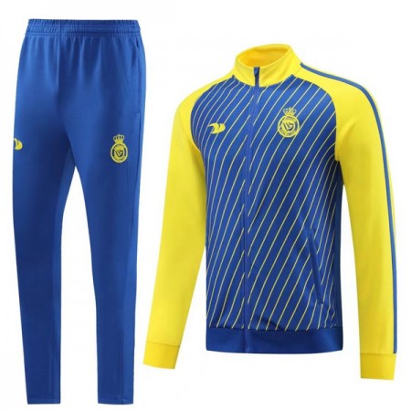 Al Nassr FC Blue Royal Trenings Collegegenser Set 2022-23 Al Nassr FC Blue Royal Trenings Collegegenser Set 2022-23